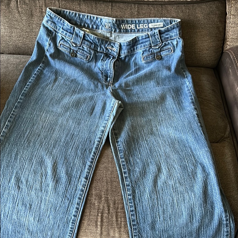 Wide Leg Women's Blue Jeans